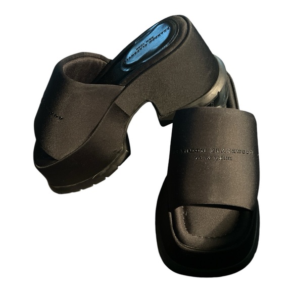 Brandon Blackwood Shoes - Brandon Blackwood Dia Platform Sandal Black  Size 35 (US 5–5.5)